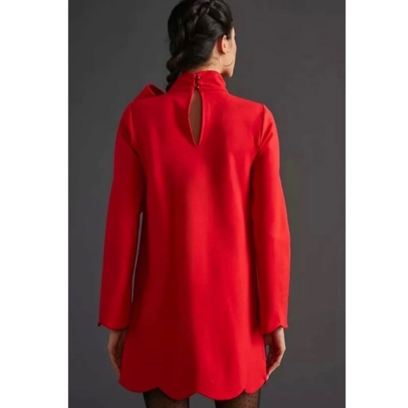 MAEVE pussybow red mini - Picture 7 of 8